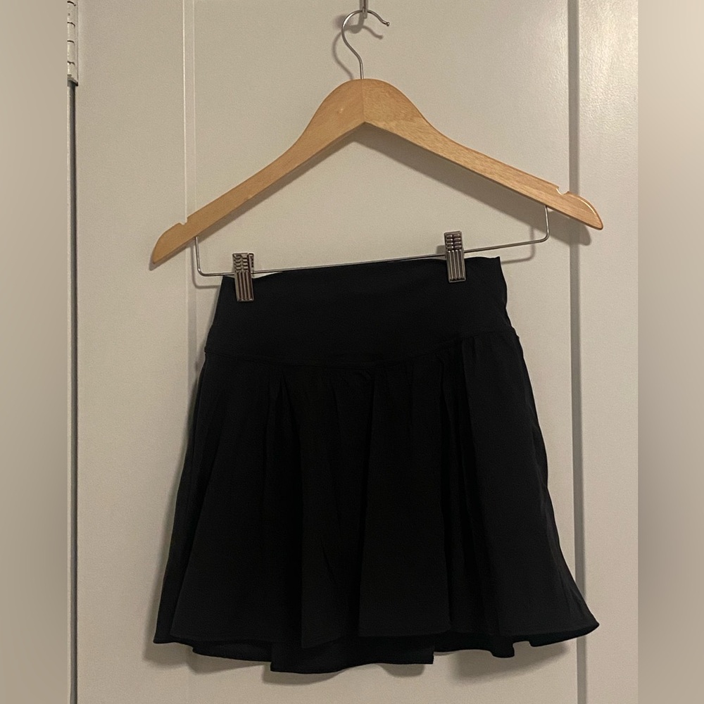 Abercrombie & fitch Gilly Hicks Black Skater Skirt